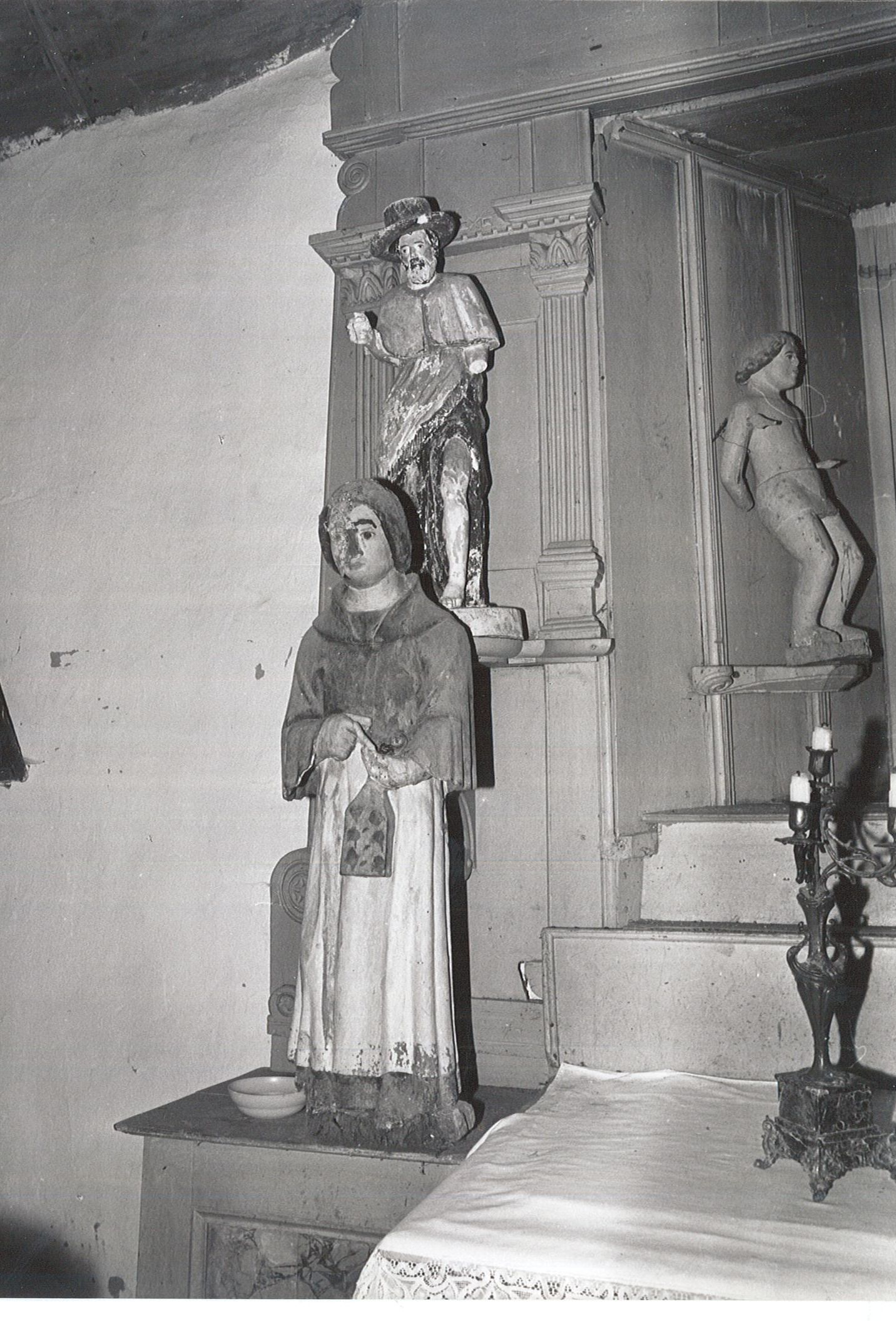 statue : Saint moine, vue générale - © Ministère de la Culture (France), Médiathèque du patrimoine et de la photographie, diffusion RMN-GP