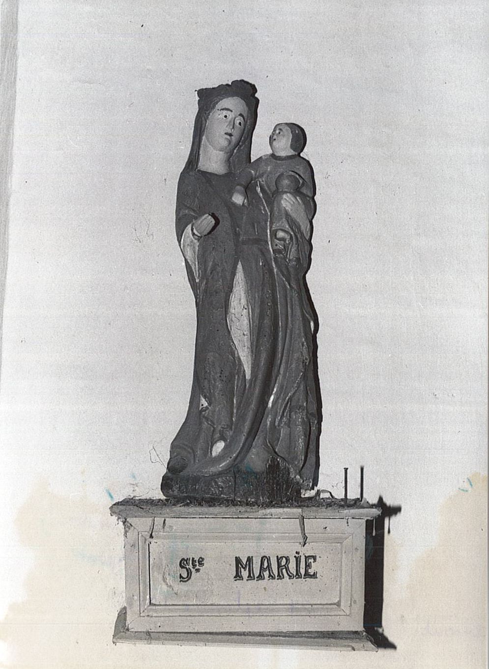 statue : Vierge à l'Enfant, vue générale - © Ministère de la Culture (France), Médiathèque du patrimoine et de la photographie, diffusion RMN-GP