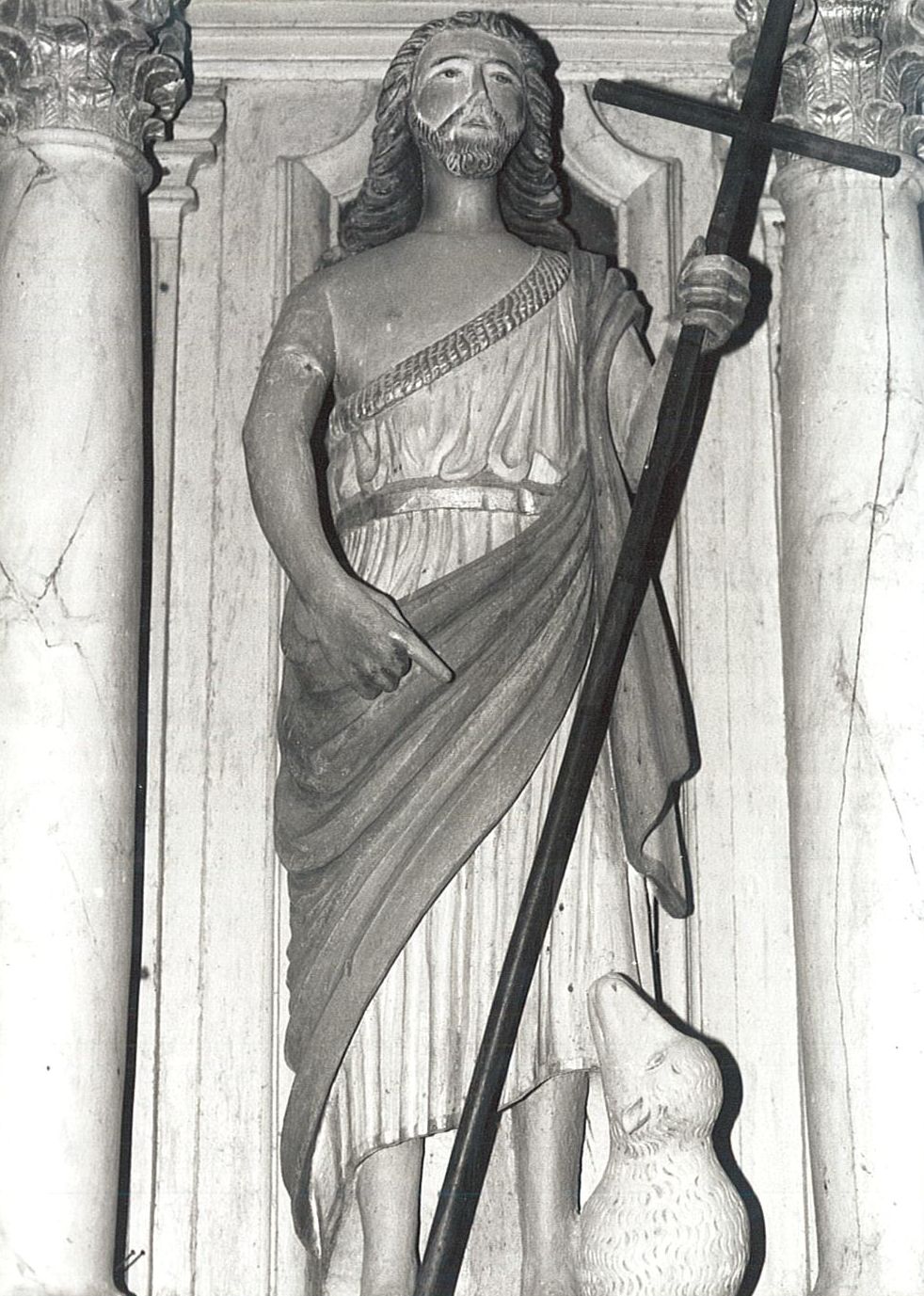 statue : Saint Jean-Baptiste, vue générale - © Ministère de la Culture (France), Médiathèque du patrimoine et de la photographie, diffusion RMN-GP