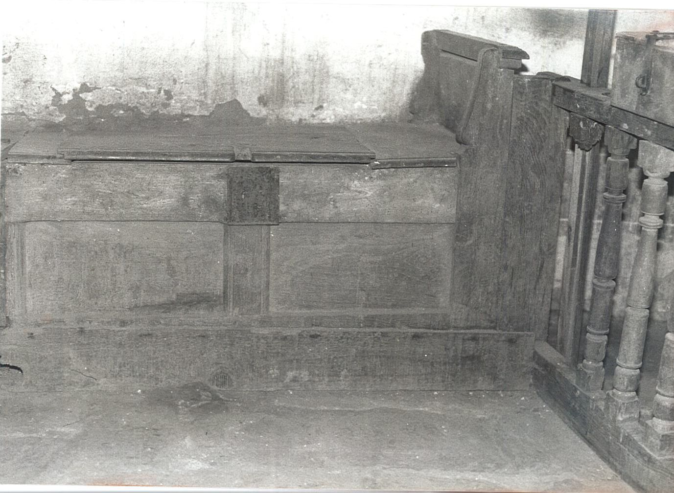 banc-coffre des archives, vue générale - © Ministère de la Culture (France), Médiathèque du patrimoine et de la photographie, diffusion RMN-GP