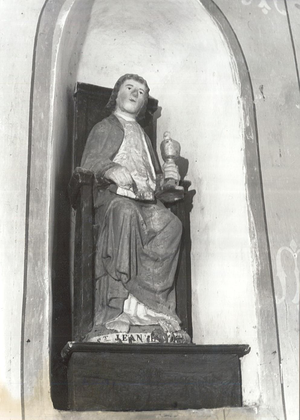 statue : Saint Jean, vue générale - © Ministère de la Culture (France), Médiathèque du patrimoine et de la photographie, diffusion RMN-GP