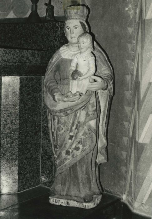 statue : Vierge à l'Enfant dite Notre-dame de Bon Secours, vue générale - © Ministère de la Culture (France), Médiathèque du patrimoine et de la photographie, diffusion RMN-GP