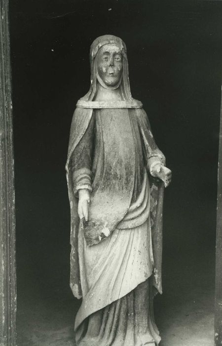 statue : Sainte Brigitte, vue générale - © Ministère de la Culture (France), Médiathèque du patrimoine et de la photographie, diffusion RMN-GP
