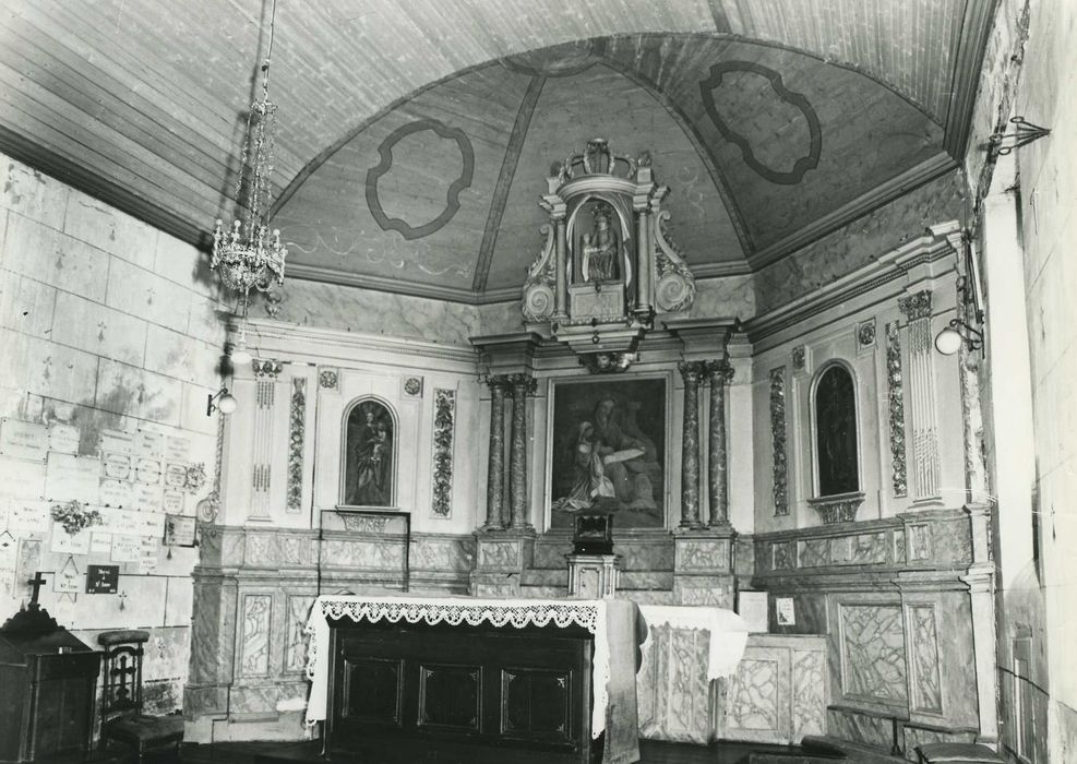 retable du maître-autel, vue générale