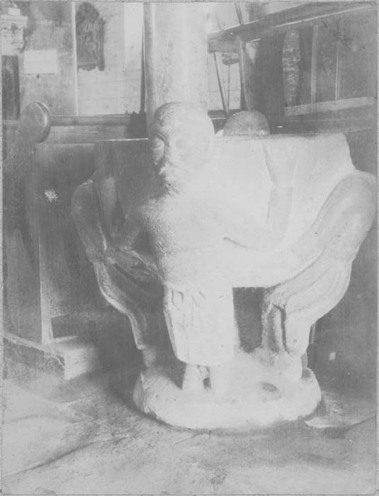 bénitier, vue générale