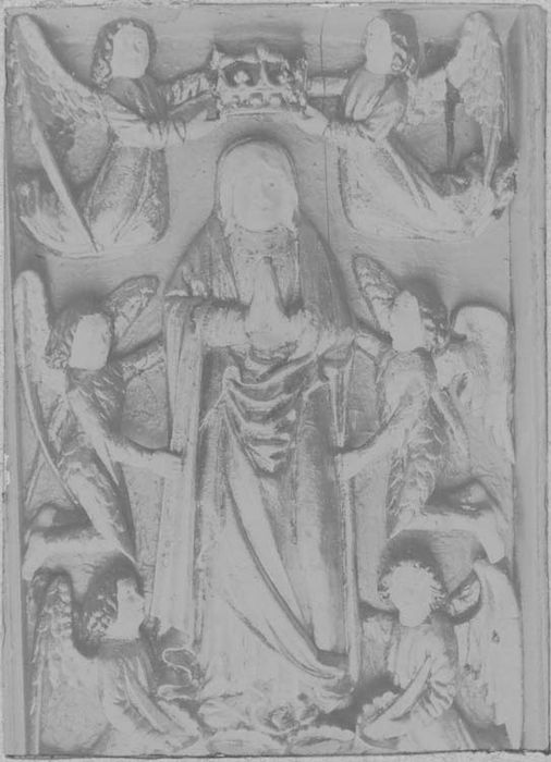 bas-relief : Notre-Dame des vertus, vue générale