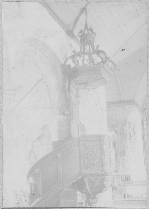 chaire à prêcher, vue générale - © Ministère de la Culture (France), Médiathèque du patrimoine et de la photographie, diffusion RMN-GP