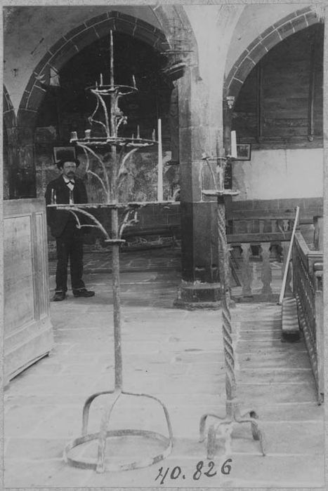 chandeliers, vue générale