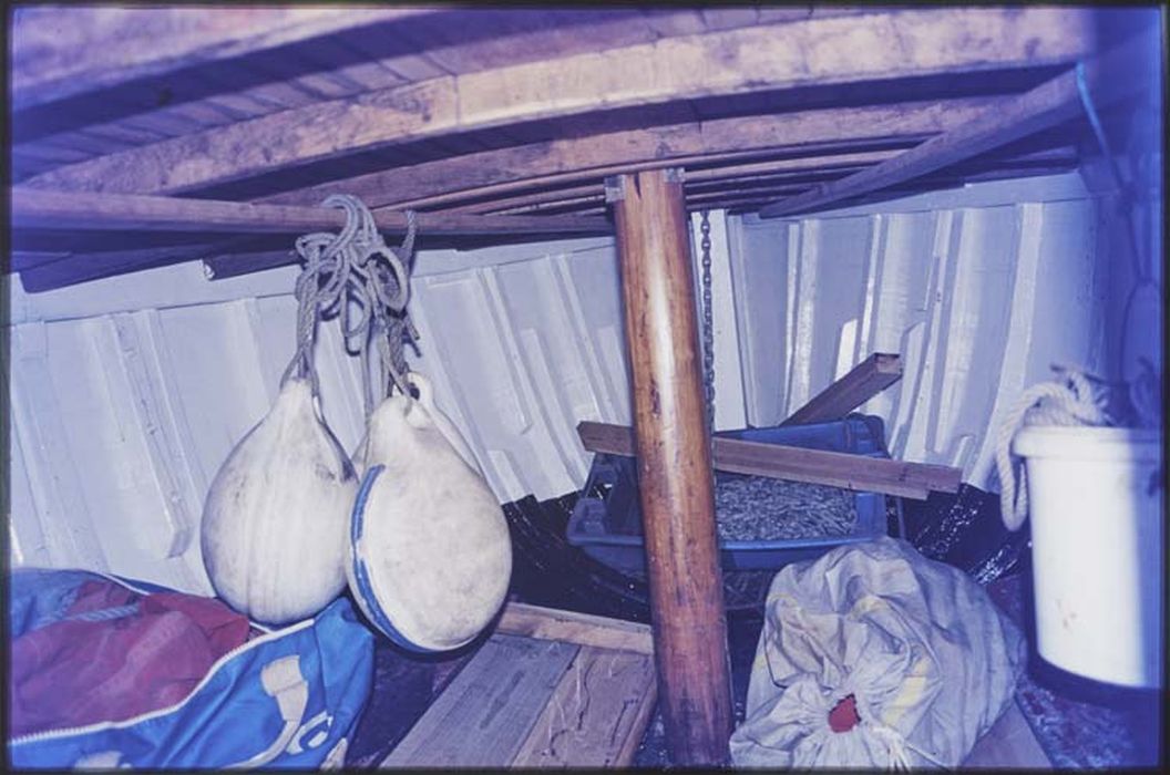bateau de plaisance dit Kotick ou le Phoque blanc, détail