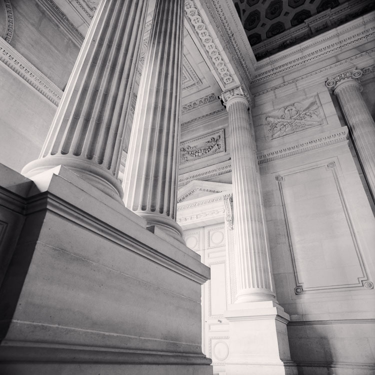 Monnaie de Paris, Study 3, Paris, France. 2011 ; [Étude 3.\Colonnes intérieures]