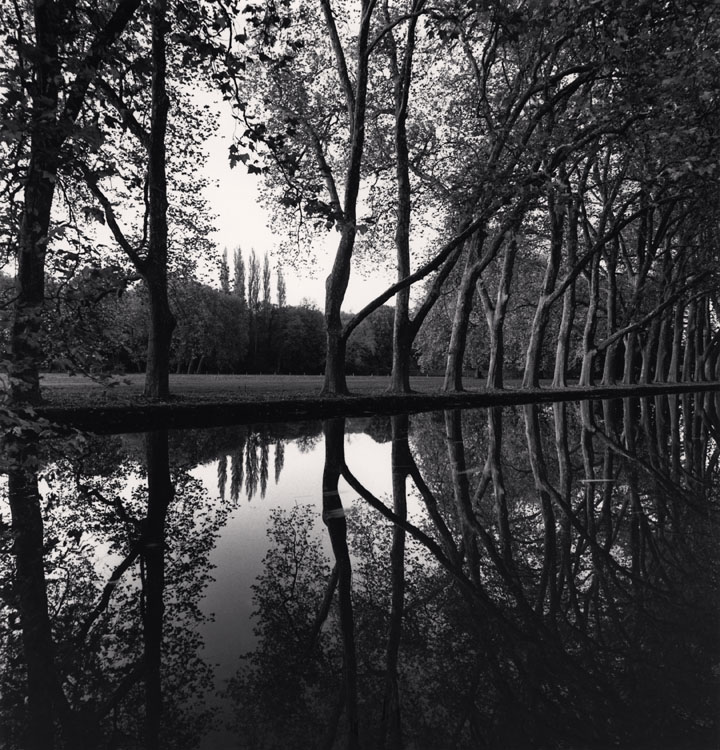 Allée d'Honneur, Courances, France. 1995 ; [Grand canal]