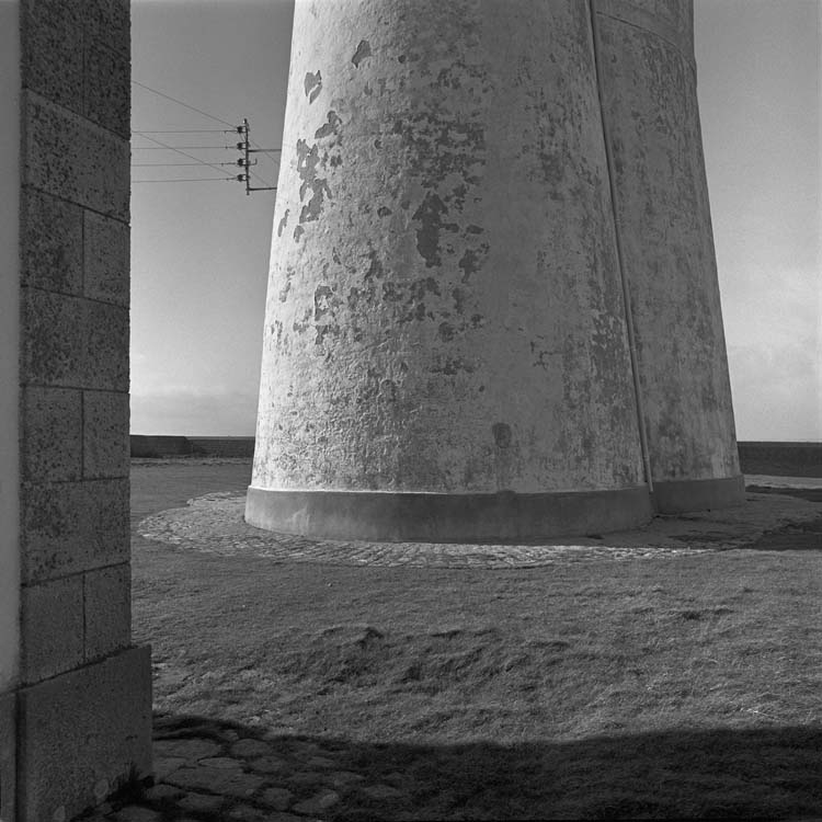 Vue  de la partie inférieure du phare