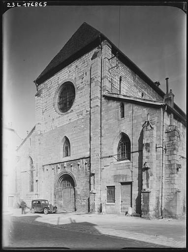 Eglise : façade ouest