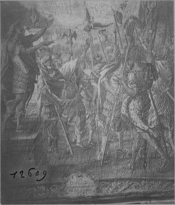 pièce murale : la Vision de Constantin, vue partielle