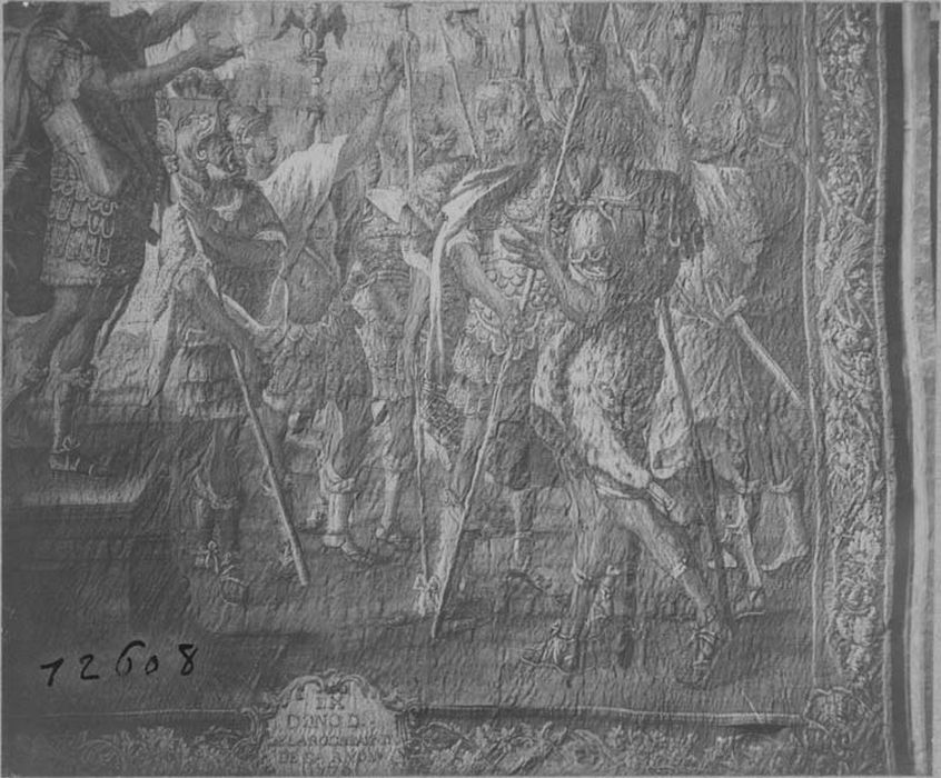 pièce murale : la Vision de Constantin, vue partielle