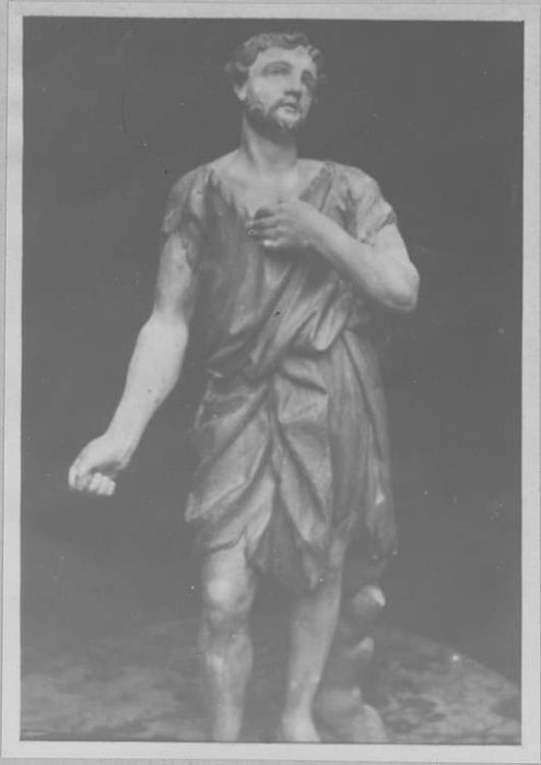 statuette : Saint Jean-Baptiste, vue générale - © Ministère de la Culture (France), Médiathèque du patrimoine et de la photographie, diffusion RMN-GP