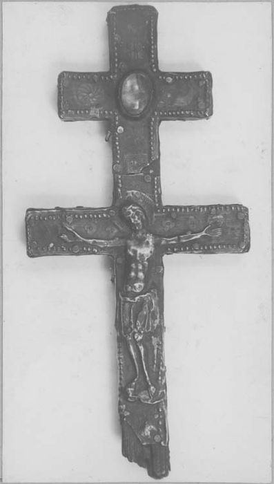 croix à double traverse, vue générale