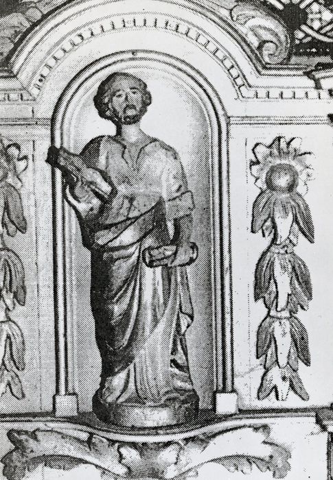 statuette : saint Pierre (tabernacle du maître-autel)
