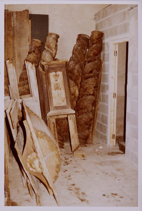 retable du maître-autel (fragments déposés)