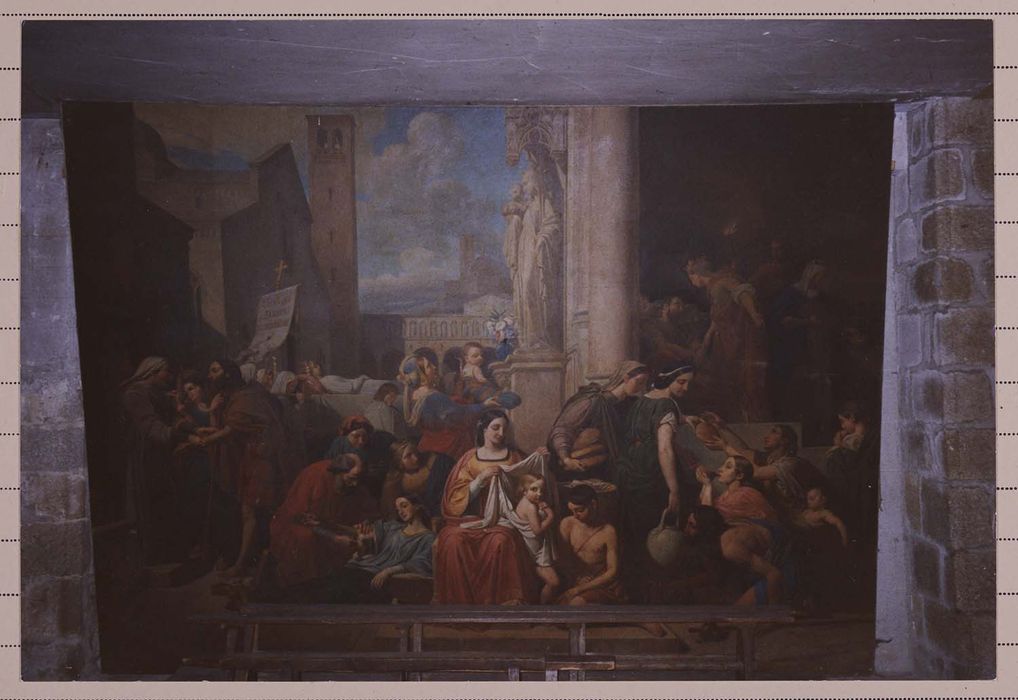 tableau : Sept oeuvres de miséricorde