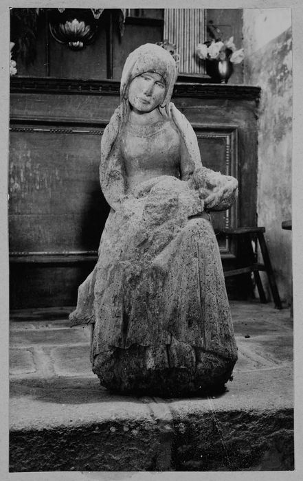 groupe sculpté : Vierge de Pitié