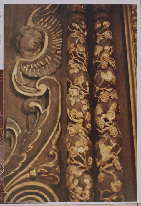 retable de la chappelle sud, détail