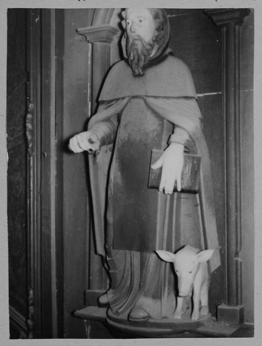 statue (petite nature) : Saint Antoine