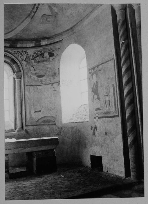 peintures monumentales du choeur