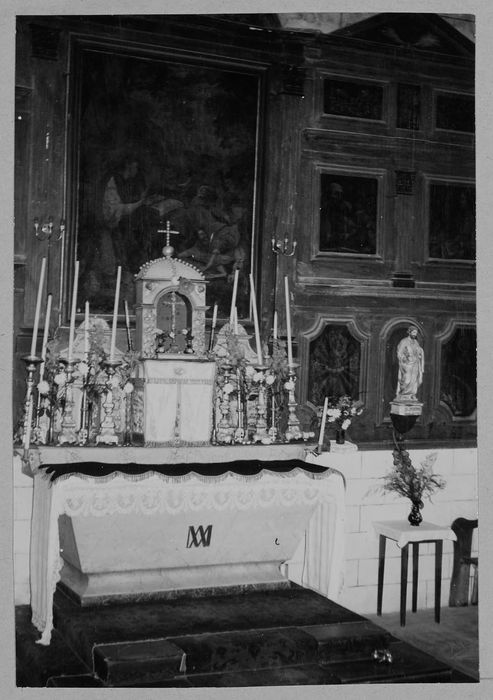 maître-autel, tebale, tableaux