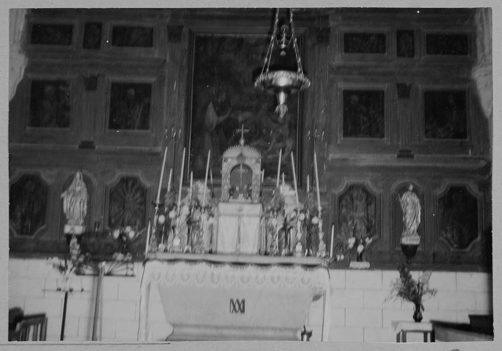 maître-autel, tebale, tableaux