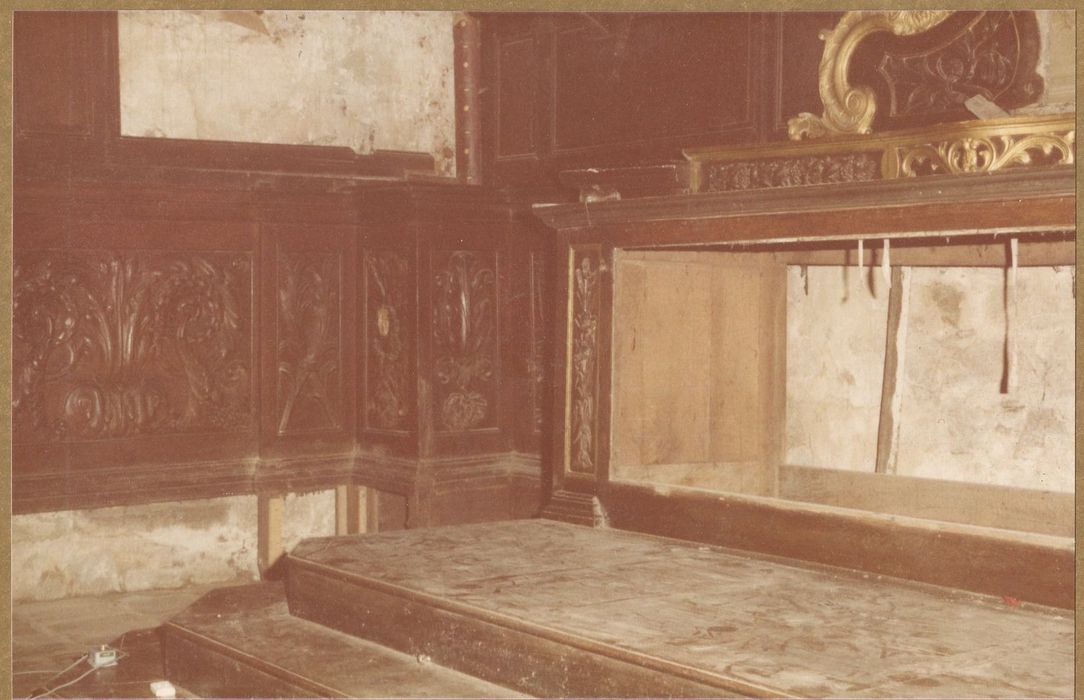 maître-autel, vue partielle