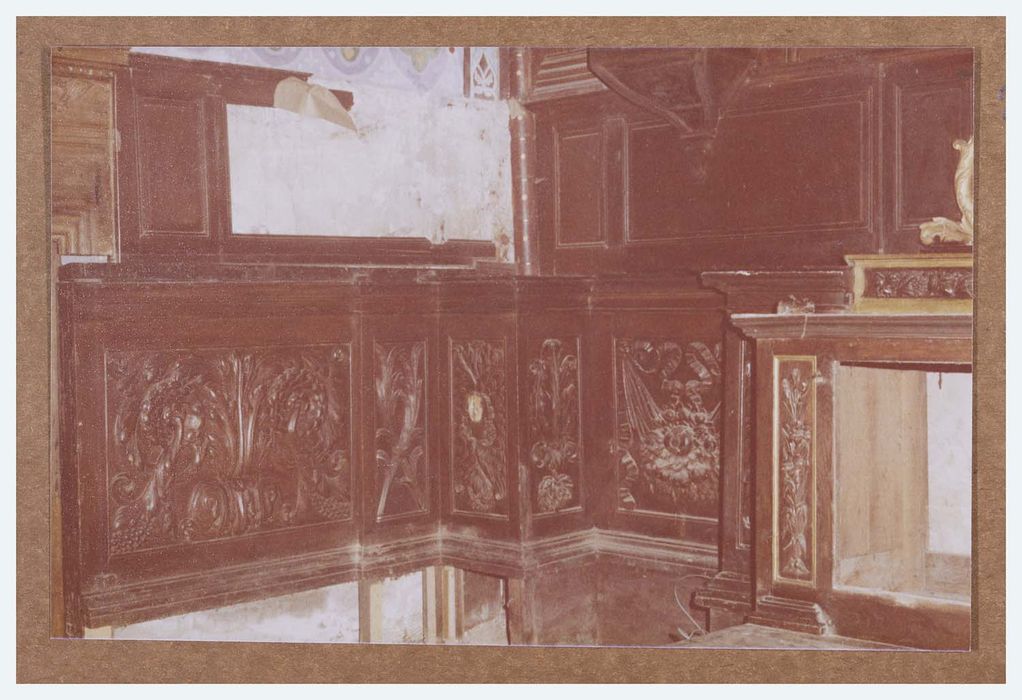 maître-autel, vue partielle