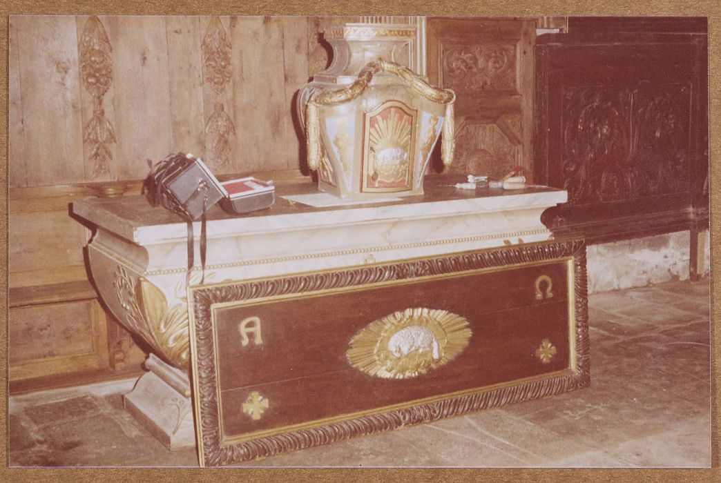 maître-autel, tabernacle