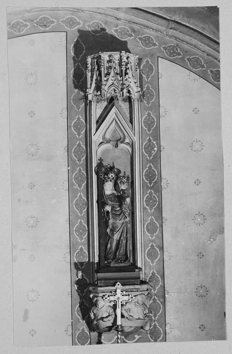 statue : Vierge à l'Enfant dite Notre-Dame de Chénérailles