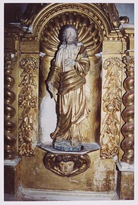 tabernacle du maître-autel, détail d’une statuette