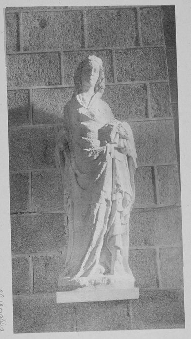 statue (petite nature) : Vierge à l'Enfant