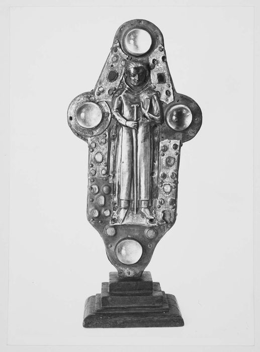 oeuvre de fonction non identifiée, dite reliquaire de saint Léobon