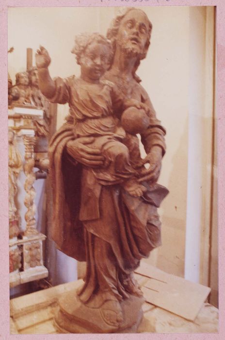statue : saint Joseph et l'Enfant Jésus
