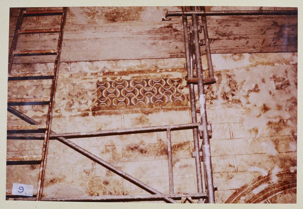 peintures monumentales, détail