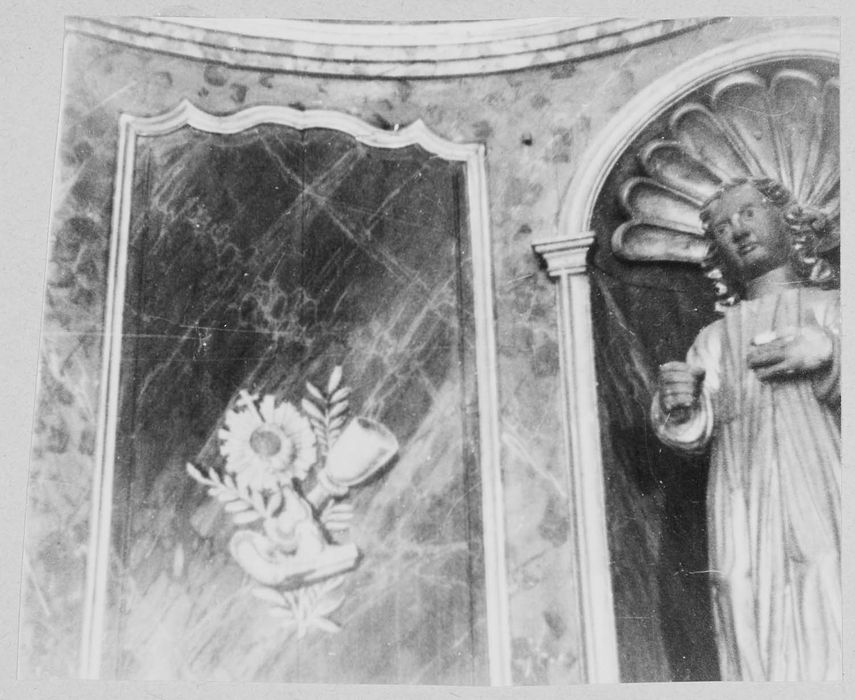 retable du maître-autel, détail