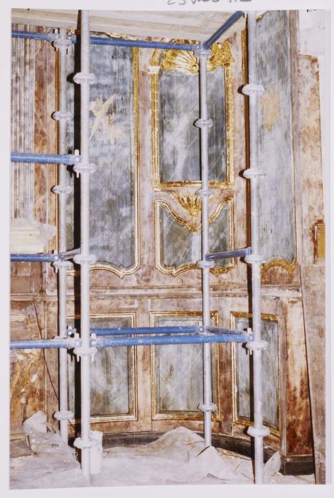 maître-autel, vue partielle du retable