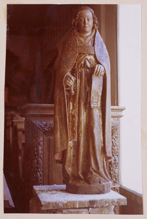 statue (petite nature) : Ange de l'Annonciation