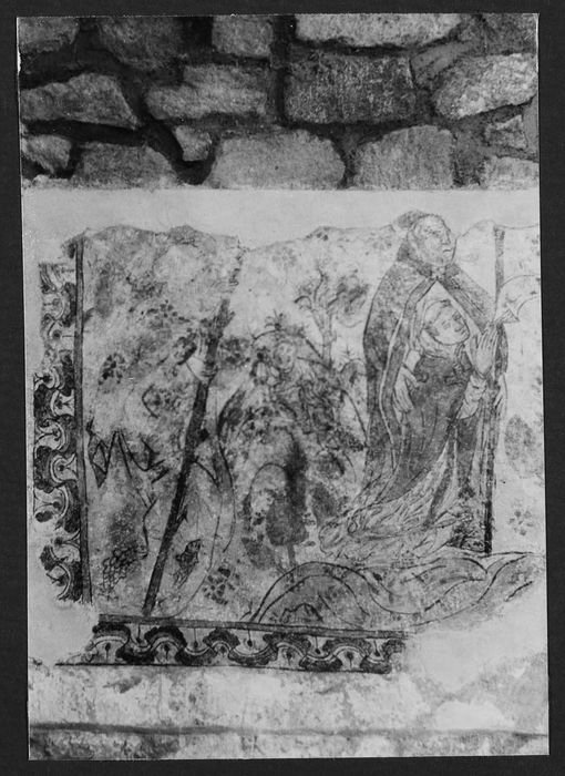 peinture monumentale, détail