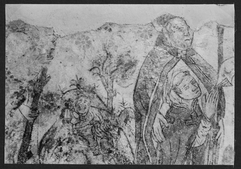 peinture monumentale, détail