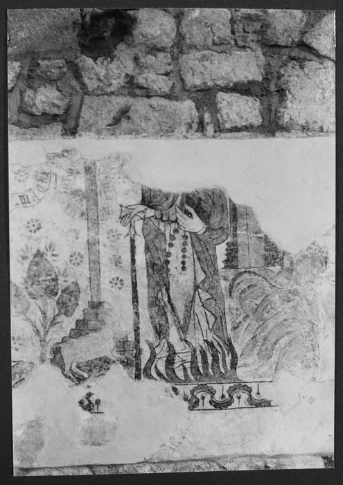 peinture monumentale, détail