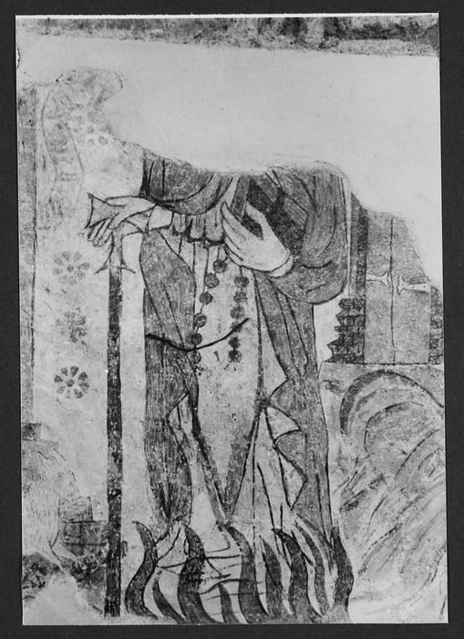 peinture monumentale, détail