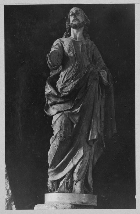 statue (petite nature) : Apôtre (?)