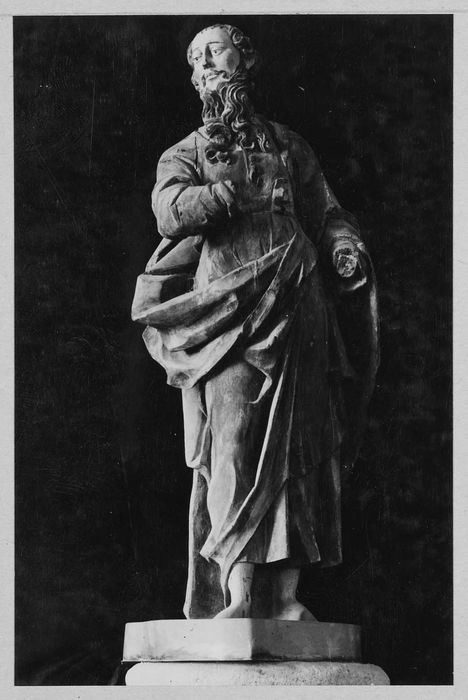 statue (petite nature) : Saint Paul