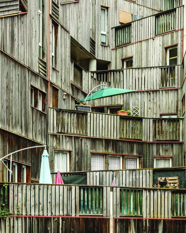 Détail de façades