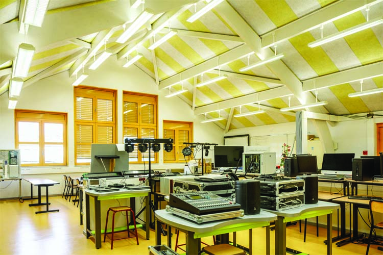 Une salle de cours